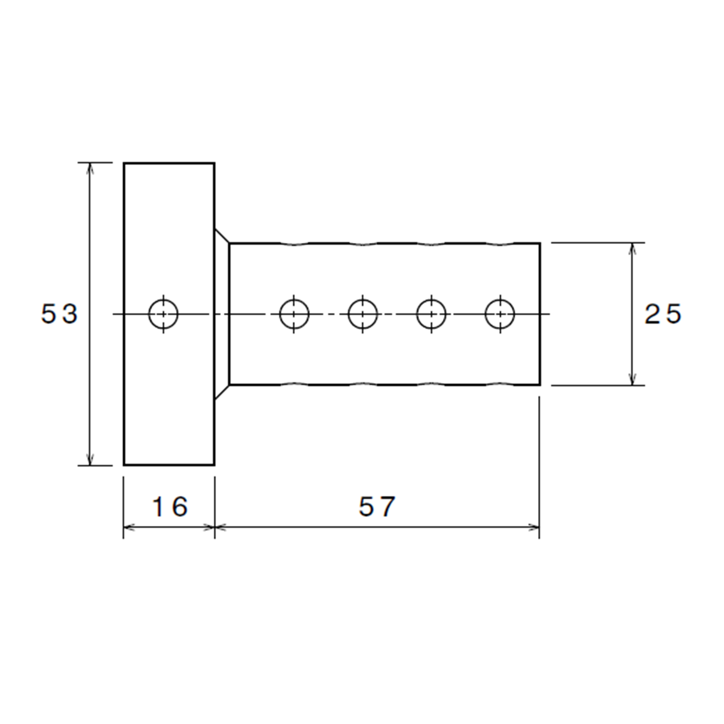 Chicane DB CLIP Ø53