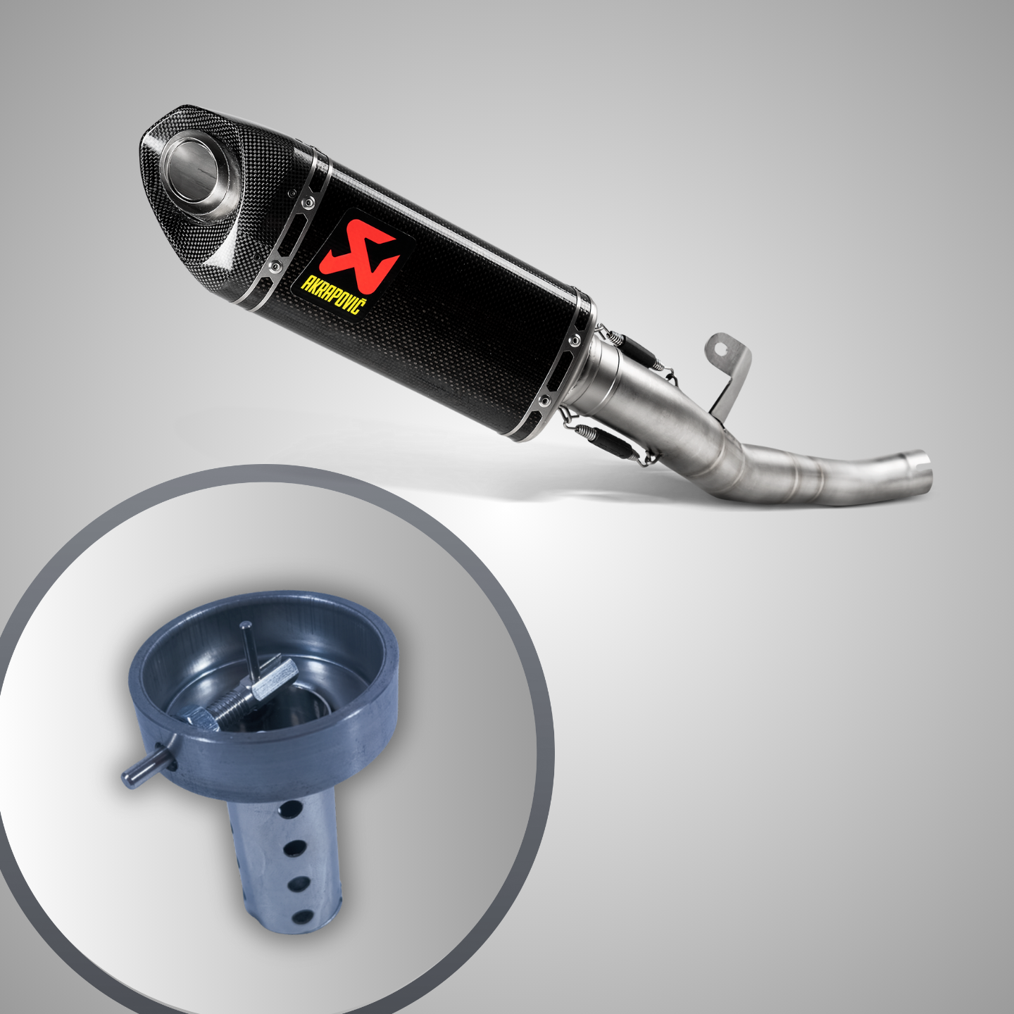 Chicane Akrapovic RACING CARBONE